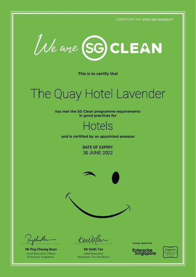 Aqueen Hotel Lavender Singapur Exteriér fotografie
